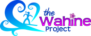 The Wahine Project logo/link to their website.